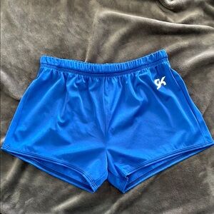 GK Elite Sportswear gymnastic shorts